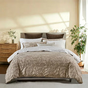 Main image: Matrice Dune 100% cotton duvet cover set